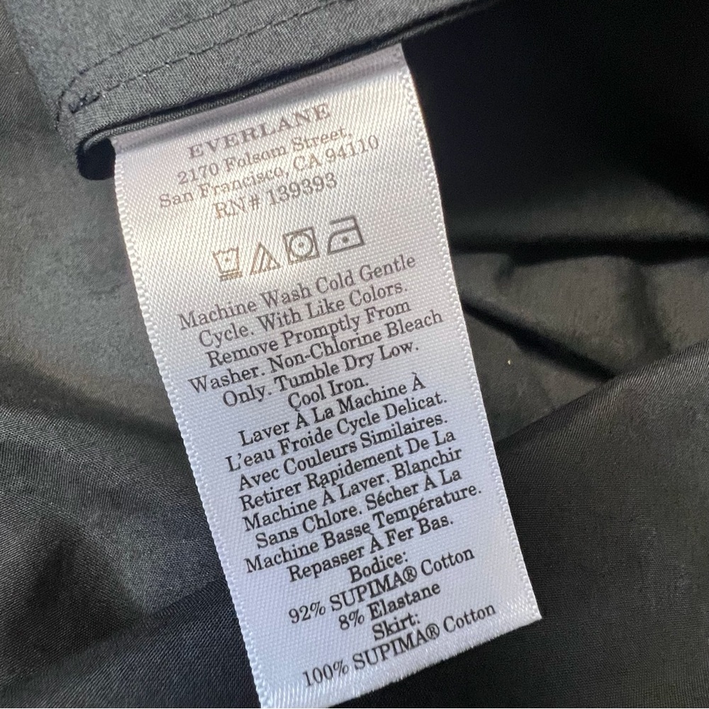 -new- EVERLANE Supima Jersey Riviera Dress - Picture 10 of 11